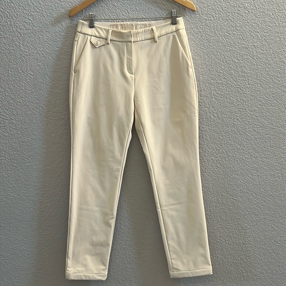 Colmar Ivory Golf Performance Pants Size 27